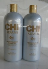 DUO CHI KERATIN RECONSTRUCTING SHAMPOO  CONDITIONER 32 OZ