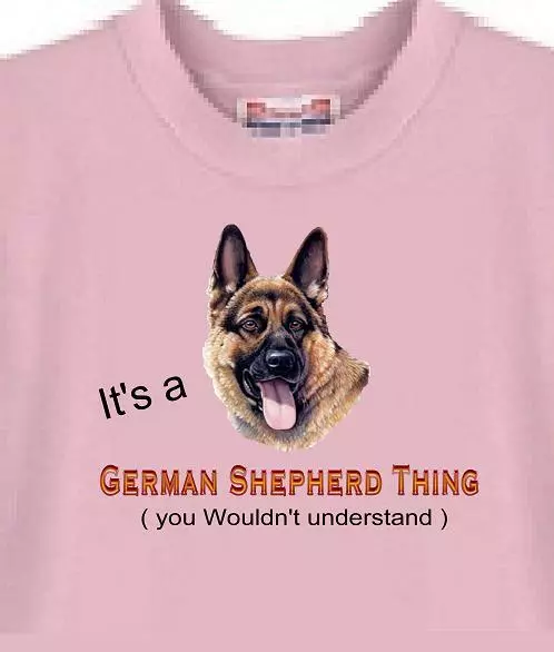 German shepherd clothing for adults top