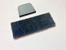 3 PK GRAY - Archery Bear Style HAIR RUG Traditional ARROW REST Recurve Longbow