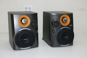 dual bookshelf speakers