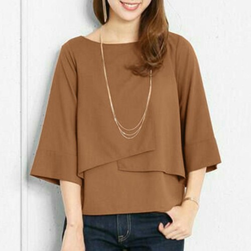 Camisas De Mangas Largas Para Mujer Blusa Chaquetas De Vestir Blusas Elegantes - Imagen 3 de 26