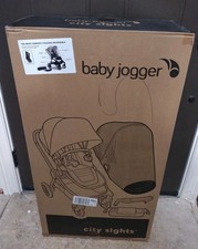 Baby Jogger City Sights Stroller  Accessory Bundle  Frosted Ivory