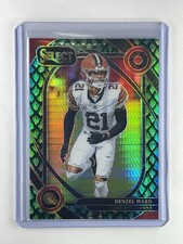 DENZEL WARD 2024 Select #248 Dragon Scale Prizm Cleveland Browns Club Level /81