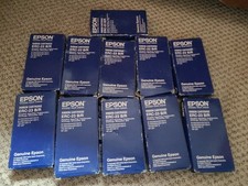 11  Ribbon Cartridge Epson ERC-23 2832FN B/R Black/Red C43S015360 Lot FREE SHIP