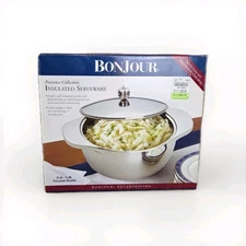 New NIB Bonjour Provence Insulated Serveware 2 Qt
