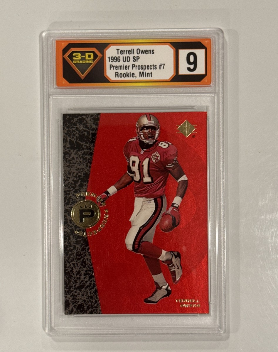 その他 UpperDeck Terrell Owens NFL 1996 Rookie UpperDeck Terrell Owens NFL 1996 Rookie 1996 Upper Deck SP Rookie