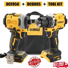 DeWalt DCF805  DCD850 20V Max Lithium Brushless Combo Kit - Cordless Screwdrive