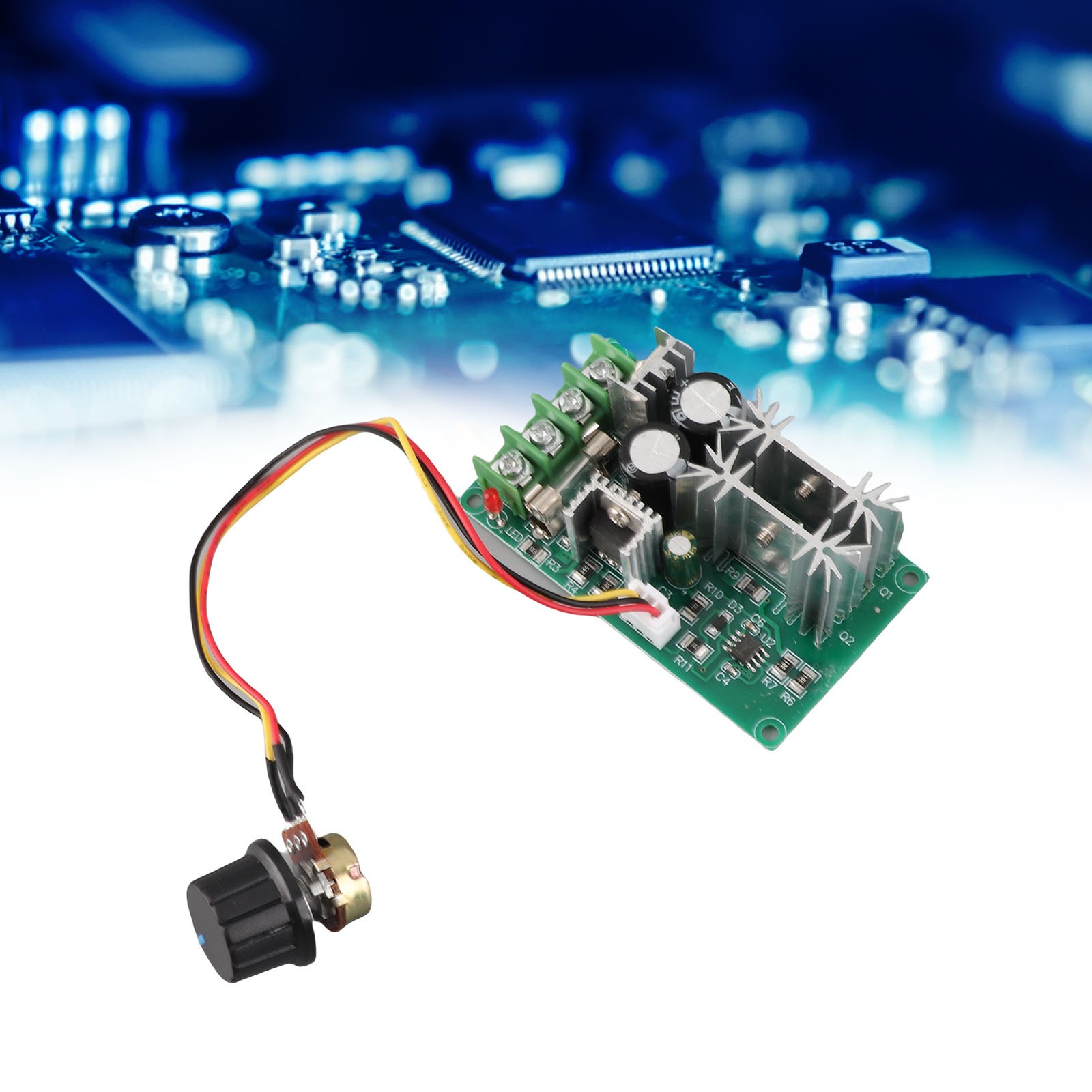 DC Motor Speed Controller Reverse Connection Protection Safe Motor Speed☜