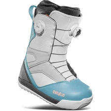 ThirtyTwo STW Double Boa Womens Snowboard Boots 2025 Blue Grey White 7.5