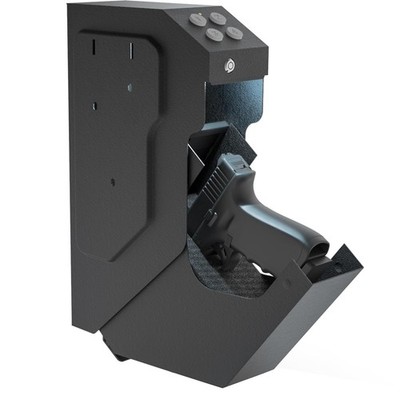 Gun Safe Quick Access Handgun Firearm Safes for Pistols Drop Down Single Gun ...