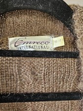 Vintage Mohair XL Women's Cardigan In Excellent Condition