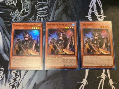 Morgana the Witch of Eyes 3x - DUAD-EN026 - 1st Edition - Super Rare - NM