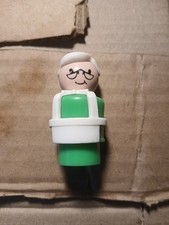 Fisher Price Sesame Street Little People Mr Hooper Grandpa Vintage