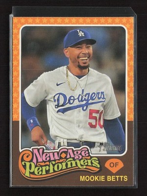 2024 Topps Heritage #NAP-23 Mookie Betts New Age Performers