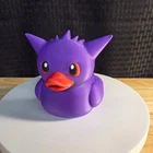 Gengar Duck, Pokemon, 3D Printed, Ducks, Ducking, DuckDuckJeep