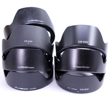Lot of 7 EW-83H Lens Hood Shades for Canon 24-105mm F/4 L USM IS Zoom EW-83 H