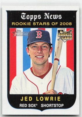 2008 Topps Heritage #562 Jed Lowrie