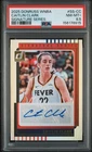 2025 PANINI DONRUSS WNBA SIGNATURE SERIES #SS-CC CAITLIN CLARK PSA 8.5 AUTO