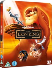 THE LION KING STEELBOOK 3D BLU-RAY LENTICULAR COVER Disney Collection #32 🇬🇧