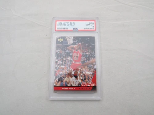 1992 Upper Deck Basketball #488 Michael Jordan Gem Mint PSA 10 card