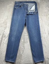 Vintage 90s Levi s 501xx Straight Fit Denim Jeans Men s 34x34 Actual 31x33 USA