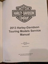 Harley-Davidson Motorcycle Manuals and Literature 2013 Year of