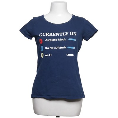 Easybuy, T-shirt, Größe: S, Blau, Print, Damen #qBA