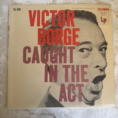Victor Borge   Caught In The Act Vinyl LP Record Album MONO CL-646