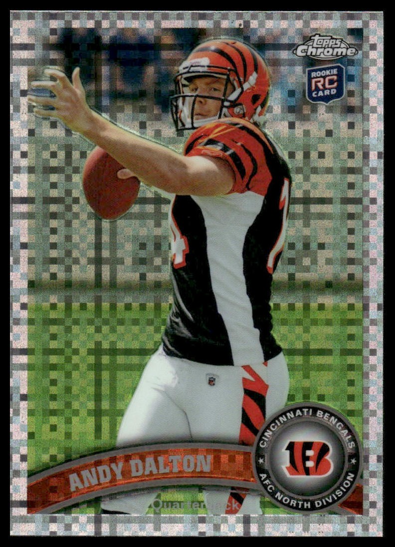 Andy Dalton Rookie RC 2011 Topps Chrome #51 Xfractors Cincinnati Bengals