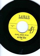 THE PERRY MATES- "HANG YOUR HEAD"/"LITTLE DARLIN"- LANAR 103- DOO WOP