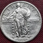 1924 Standing Liberty Quarter 25c UNC Uncirculated High Grade #100248