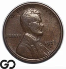 1923-S Lincoln Cent Wheat Penny, Better San Francisco Issue
