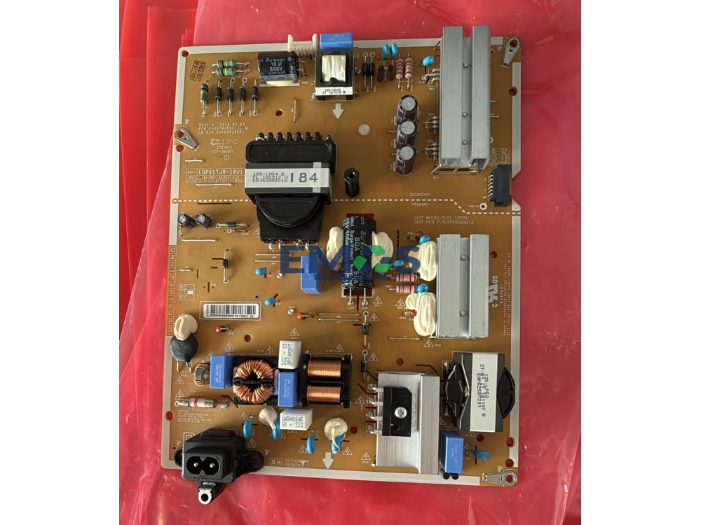 EAY64928801 POWER SUPPLY FOR LG 65UM7000PLA.BEKGLJP (EAX67805001(1.4))