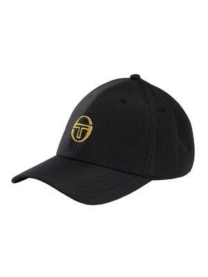 Sergio Tacchini Men's Marz Classic 6 Panel Cap, Black
