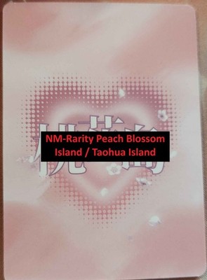 NM Rarity Peach Blossom Island Taohua Island Goddess Story Waifu Cards