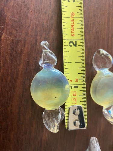 Caramelle avvolte vintage in vetro soffiato stile Murano 8 pezzi - Foto 6 di 13