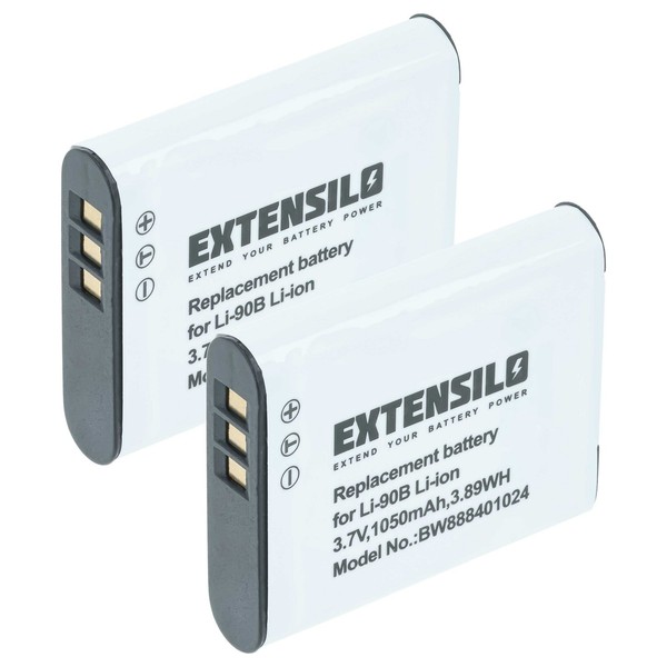 2X Akku FüR Olympus Power Stylus SP-100EE SP-100 1050Mah 3,7V-image