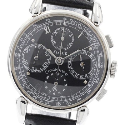 Chronoswiss Classic CH7443 Chronograph black Dial Automatic Men's Watch_916166