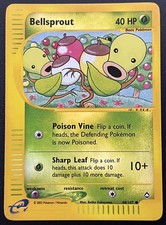 Pokemon Card Bellsprout 68/147 REVERSE HOLO Aquapolis Vintage e-Reader LP on eBay