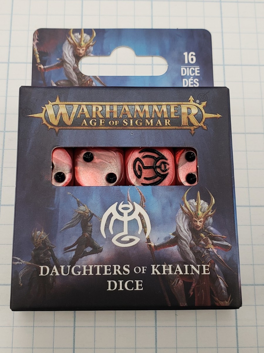 AOS Daughters of Khaine Dice Set 2026 | eBay