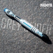 NAWYA Doctor Who 10th Metal Sonic Screwdriver Replica LED Hand Lamp Retractable  