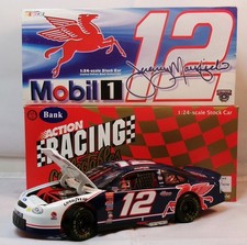 RCCA Jeremy Mayfield 12 Mobil 1 1/24 50th Aniv. Clear Window Bank 1 Of 3,500