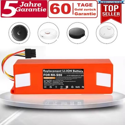 6800mAh 14,4V Akku für Xiaomi Mijia Roborock S50 S51 S55 Roboterstaubsauger NX.