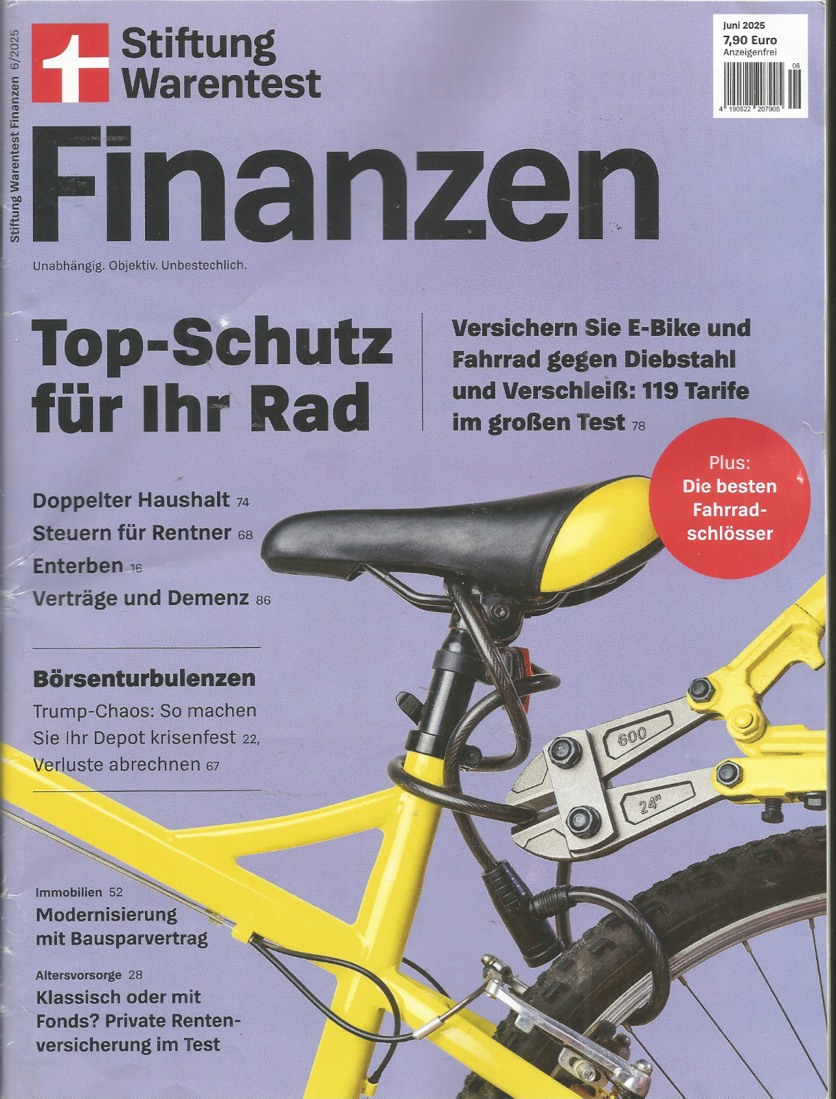 Stiftung Warentest FINANZEN Magazine June 2025 Monthly