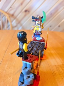 LEGO NINJAGO Lava Falls #70753 & #70720 Hover Hunter, Sub 1 Weapon. W/instruct.