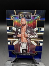 2024 Panini Select WWE - Concourse Karl Anderson #64 Black & Blue Prizm /399