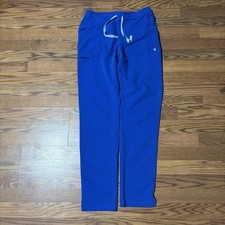 FIGS Technical Collection Scrub Pants Royal Blue Small S