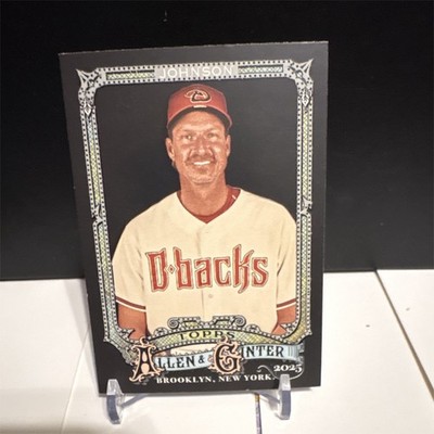 Topps 2025 Allen & Ginter Black Border - Randy Johnson Arizona DBacks #4