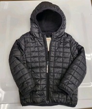 Cat Jack Youth 5T Hooded Quilted Puffer Jacket Insulated Black Winter