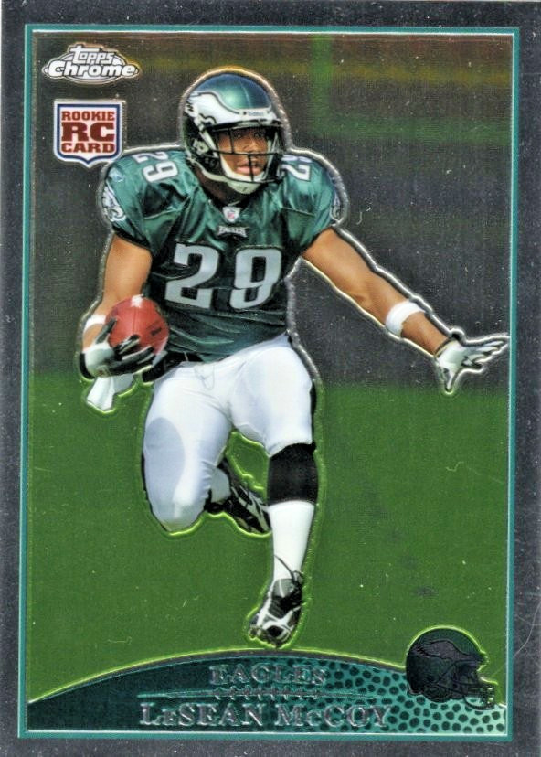 2009 Topps Chrome #TC180 LeSean McCoy RC Rookie EAGLES